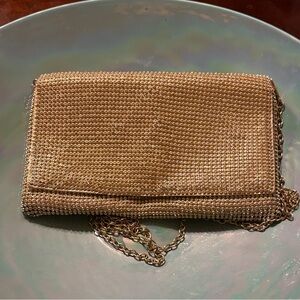 Elegant Gold Chain Clutch